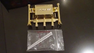 NOS vintage NYLINT GMC Freightliner semi truck gold chrome horn box antenna part - Picture 1 of 4