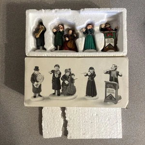 Department 56 Heritage Village "Chamber Orchestra" 4er Set mit Box Weihnachten OOP - Bild 1 von 4