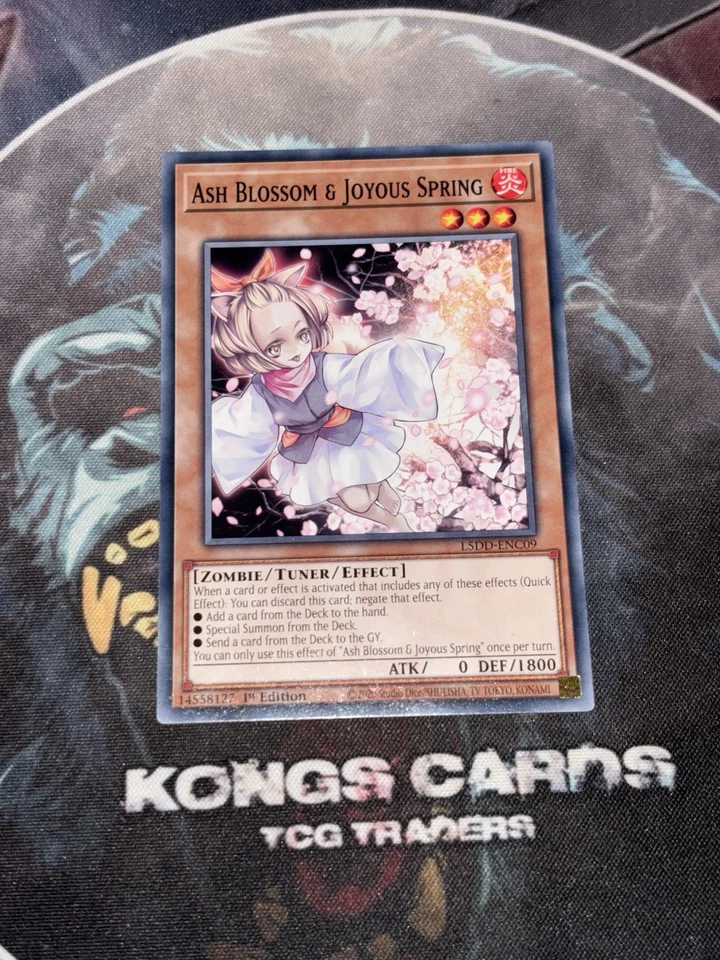 L5DD-ENC09 "Ash Blossom & Joyous Spring" Common Yu-Gi-Oh!   - Image 1 of 1