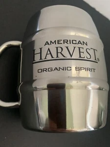 Stainless Steel American Harvest Vodka Organic Spirit Moscow Mule Mug Brand New - Picture 1 of 15