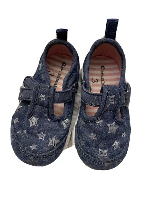 Zapatillas Garanimals Star (azul y plata) Foto 1 de 4