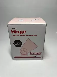 Tweexy Hinge Untippable Nail Polish Holder, Fingernail Painting Tools BLUSH NEW - Picture 1 of 5