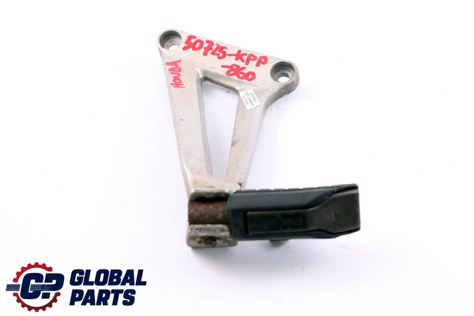Honda CBR 125R Left Footpeg Footrest Pillion Holder Bracket 50725-KPP-860 - Imagem 1 de 4