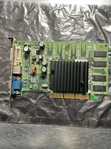 09Y452 Nvidia GeForce 180-10162-0000-C00 128mb VGA DVI S-VIDEO GRAPHICS CARD - Picture 1 of 5