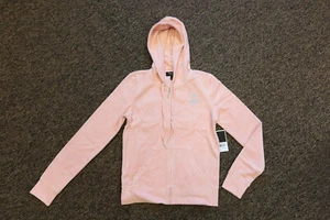 Juicy Couture Black Label Velour Interwoven Robertson Jacket / Hoodie - SMALL - Picture 1 of 6