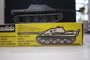 Solido - 1971 Jagdpanther - rif. 228 - 8""x3"" Molto bello con la sua scatola originale - Foto 1 di 9