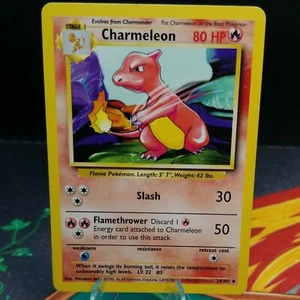 Charmeleon 24/102 4ta impresión 1999-2000 Reino Unido Base Set - Imagen 1 de 6