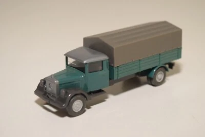 A35 1:87 WIKING MERCEDES-BENZ 3420 TRUCK VERDE OTTIME CONDIZIONI - Immagine 1 di 4