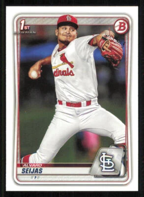 2020 Bowman Prospects #BP60 Alvaro Seijas - Image 1 of 2