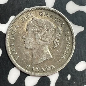 1892 Canada 5 Cents Lot#T2377 Silver! Better Date - Picture 1 of 2