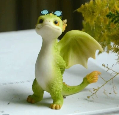 Дракон динозавр миниатюрная статуэтка скульптура настольная фигурка домашний декор подарки - Изображение 1 из 3