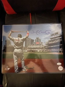 Jim Edmonds Signed 11x14 On Deck Photo Autographed St. Louis Cardinals JSA COA - Picture 1 of 1