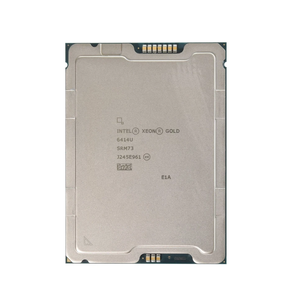 Intel Xeon Gold 6414U CPU Processor 32 Core 2.00GHz 60MB L3 Cache 250W SRM73 - Image 1 of 1