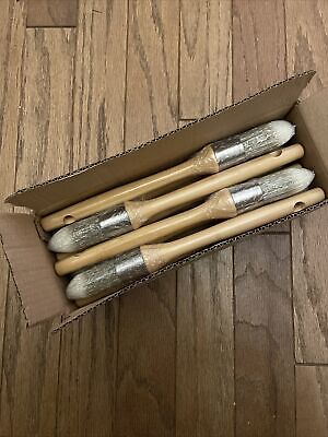 Box Of 12 No. 29mm Sash Paint Brush - Quality Solid Wood Handle • 19.74€