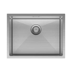 Fienza Hana Single Bowl Laundry Sink 50L Top Under Mount With Overflow 68501 - Bild 1 von 4