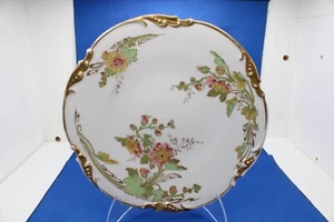 Limoges Floral Dinner 9.5” Plate Mermod Jaccard & King St. Louis J. Pouyat - Picture 1 of 12