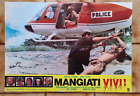Mangiati Vivi Eaten Alive Umberto Lenzi Cannibal Fotobusta Originale 1980