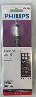 Philips SWA3302H/17,  6 Foot Digital Audio Cable- 550 Series - Image 1 of 3