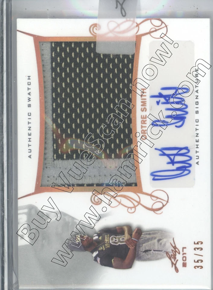 ortre smith rc rookie draft auto jersey patch army bowl 2c gamecocks 35/35 2017 - Image 1 of 1