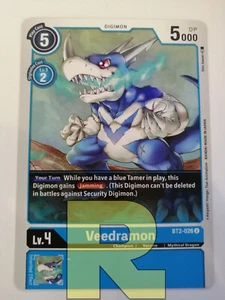 Veedramon BT2-026 U No Común Digimon Ver. 1.5 Inglés - Imagen 1 de 1