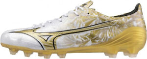 MIZUNO Soccer Football Shoes Alpha ELITE P1GA2462 White Gold US8.5(26.5cm)