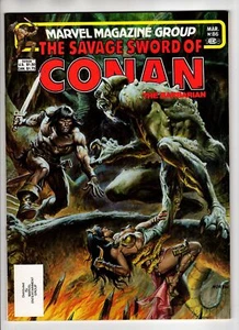 The Savage Sword Of Conan The Barbarian Issue #86 March 1983 Marvel Vintage - Picture 1 of 2