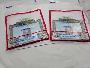 2 Egyptian Collection Picture Frame 5”x7" Photo In Duty Free Bag - Picture 1 of 5
