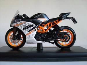 MAISTO 1:18 KTM RC 390 MOTORCYCLE BIKE DIECAST MODEL TOY NEW IN BOX - Picture 1 of 2