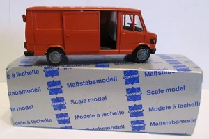 Conrad 1604 rostfarben Transport Lieferwagen Sammler Spielzeug 1/50 W. Germany - Bild 1 von 9