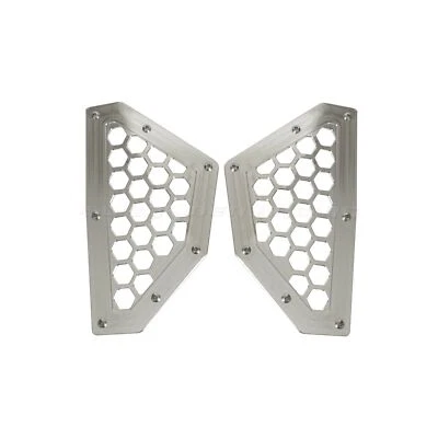 Biseles de parrilla trasera calibre 50 Racing Can-Am X3 Maverick XDS XMR RC MAX 2017+ crudo Foto 1 de 4