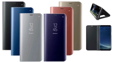 Custodia per Huawei Mate 20 PRO cover clear view a libro trasparente elegante - Immagine 1 di 4