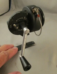 Vintage Triplex-C OFSR Fishing Reel Made In Germany WT Sol MFG. Co. good cond - Picture 1 of 8