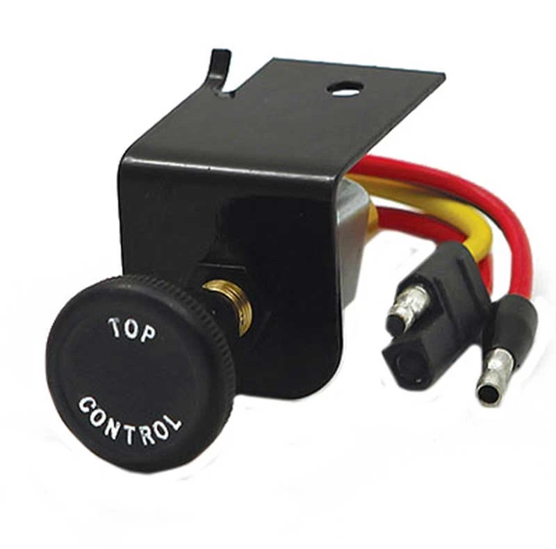 Ford Mustang/Cougar 1968; interruptor superior convertible; con perilla Foto 1 de 2