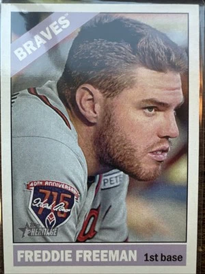 2015 Topps Heritage (1-425) - ATLANTA BRAVES Team Set - Image 1 of 3