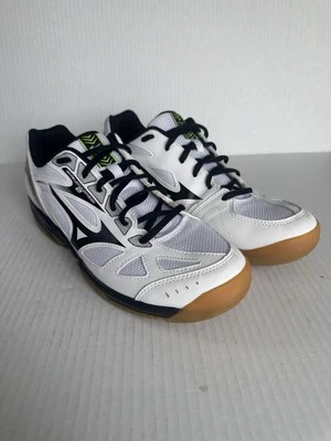 Zapatos de voleibol Mizuno Cyclone Speed 2 para mujer talla 10 blanco negro V1GC198009 Foto 1 de 4