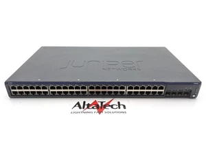Juniper EX2200 48-Port 10/100/1000 4x SFP 1GBE Ethernet Switch EX2200-48T-4G - Picture 1 of 9
