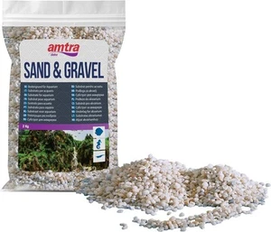 Amtra Gravel Noa, Grava Natural Para Acuarios, Piso Decorativo, Granos Gruesos - Imagen 1 de 5