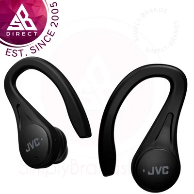 JVC HAEC25T-B True Wireless Bluetooth Sports Earbuds│Voice-Assistant│Black - Image 1 of 4