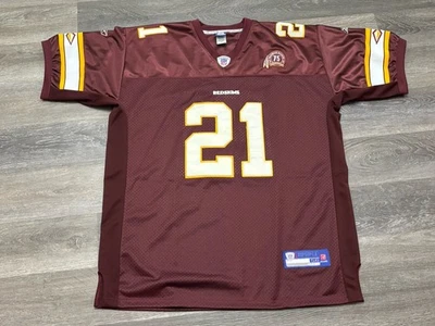 Camiseta Sean Taylor NFL Granate Reebok Washington Redskins 75 Aniversario Talla 56 Foto 1 de 4