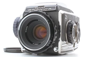 【 Near MINT 】 Zenza Bronica S2 Early Model NIKKOR P 75mm f/2.8 Lens From JAPAN - Picture 1 of 16