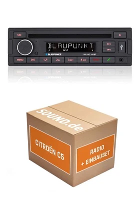 Autoradio Blaupunkt Milano 200 BT für Citroën C5 DC/DE + Facelift Bluetooth USB - Bild 1 von 4