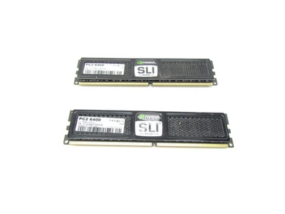 Nvidia SLI Ready PC2 6400 4 GB (2 x 2 GB) RAM Foto 1 de 4