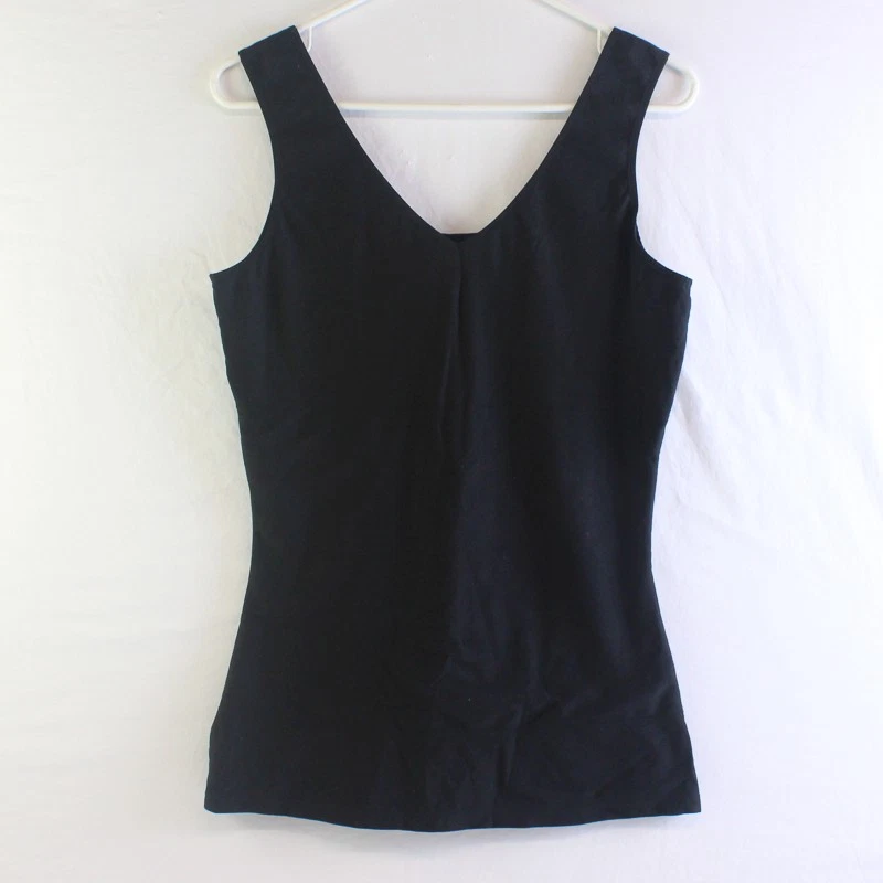 Camiseta sin mangas Jockey XL negra con cuello en V Foto 1 de 4