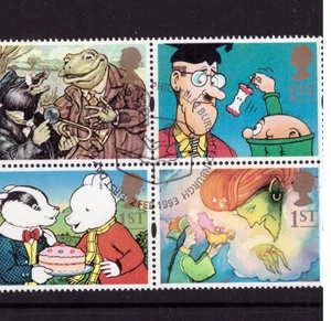 GB 1993 Gruß schön gest. kompletter Satz Blockmarken - Bild 1 von 2