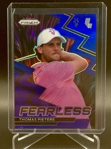2024 PANINI PRIZM LIV GOLF THOMAS PIETERS /99 BLUE PRIZM #4 FEARLESS GOATS - Picture 1 of 2