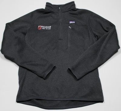 Suéter Patagonia Better 1/4 Cremallera Polar Pullover Para Hombre Mediano Negro Equipo de Esquí Foto 1 de 4