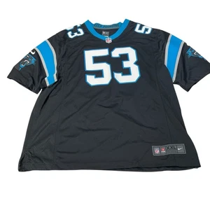 Camiseta Nike NFL Carolina Panthers #53 Brian Burns - Para hombres 2XL (NUEVA CON ETIQUETAS) - Imagen 1 de 8