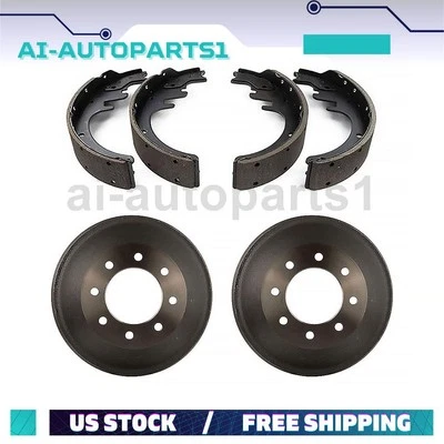 Tambores de freno traseros y zapatas de freno GMC C2500 1981 - 1996 1997 1998 1999 2000 Foto 1 de 4