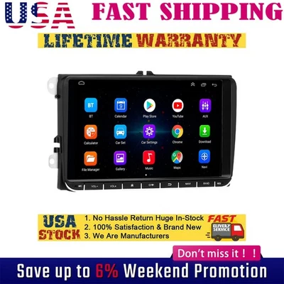 Автомобильная стереосистема GPS-навигатор BT-радио S для VW Volkswagen CC Passat 9 дюймов Carplay Android - Изображение 1 из 4