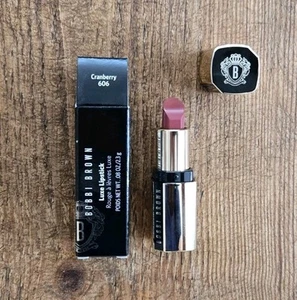 606 CRANBERRY Bobbi Brown Luxe Lipstick 2.3g travel size BOXED BNIB - Picture 1 of 6